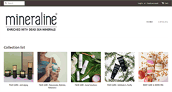 Desktop Screenshot of mineraline.com